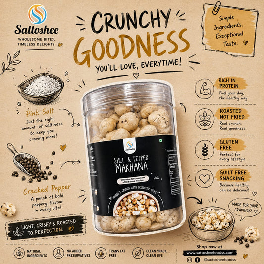 Salt n Pepper Makhana