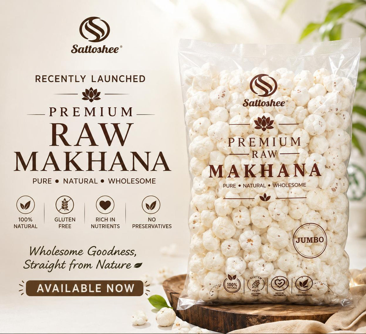Raw Makhana -Jumbo