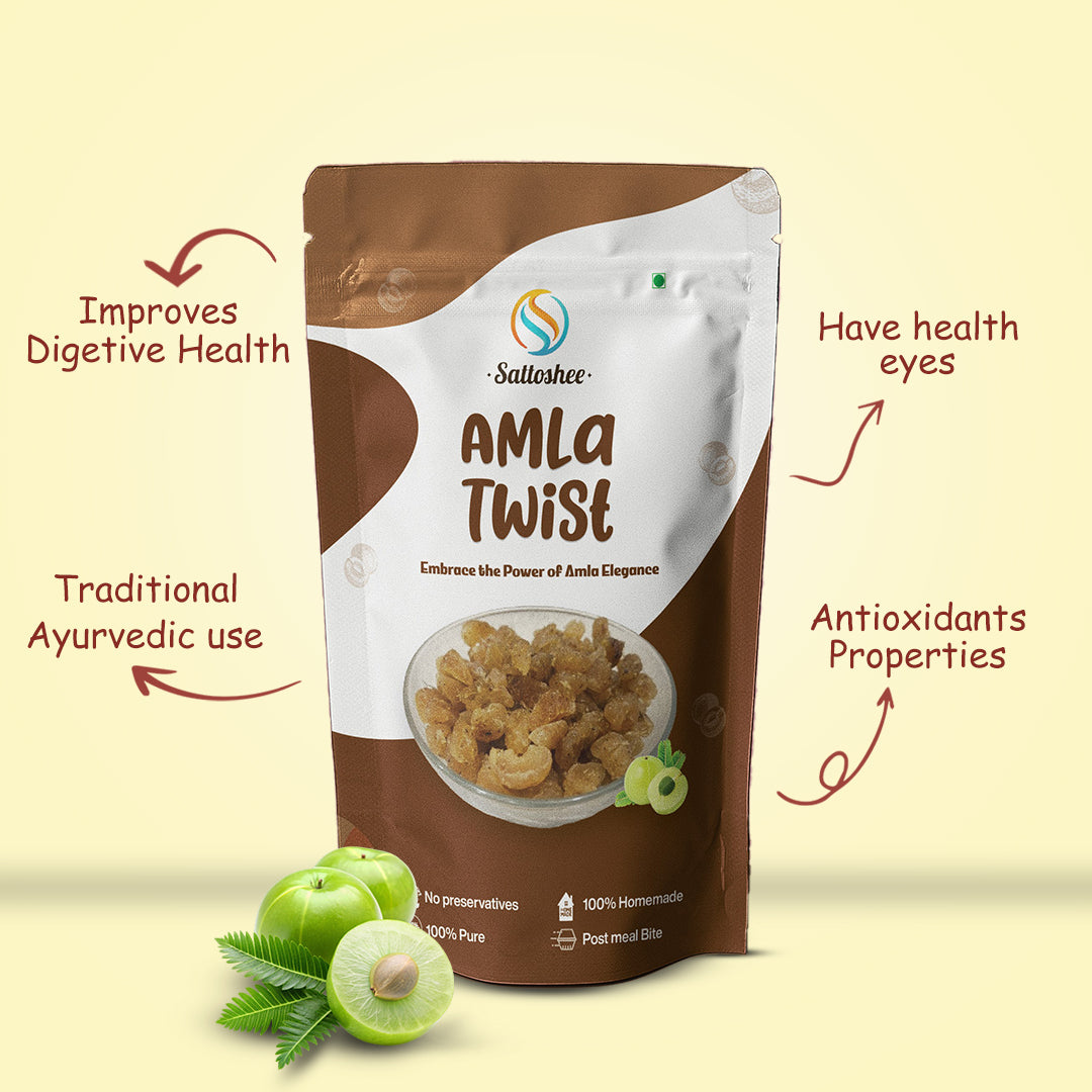 Sattoshee Amla Twist – The Power of Amla Elegance