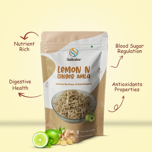 Sattoshee Lemon N Ginger Amla – The Zesty Power of Wellness