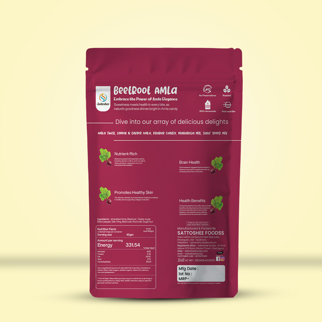 Sattoshee Beetroot Amla – The Beauty of Wellness